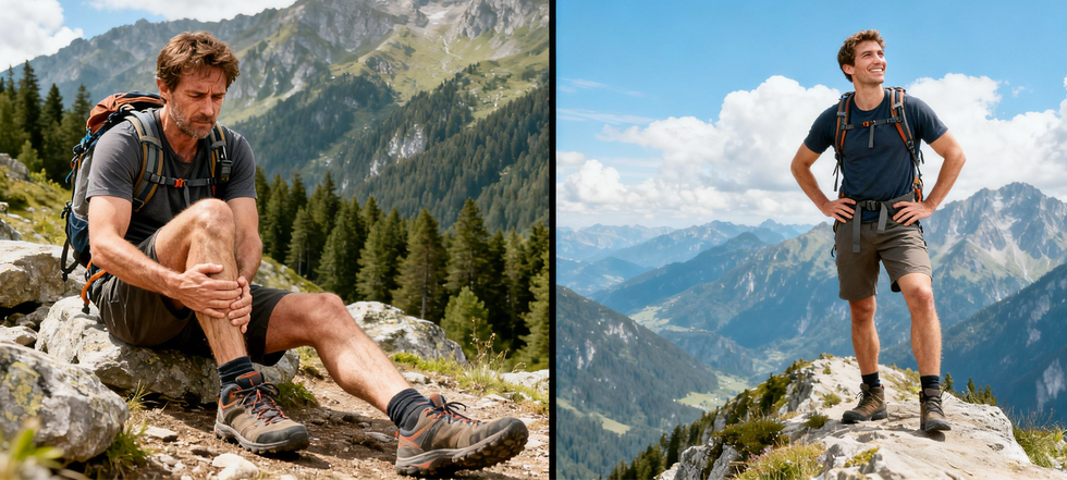 When leg day or long walks wipe you out for days