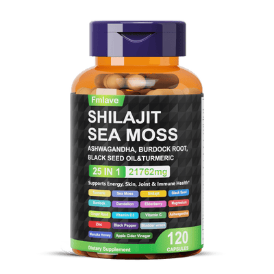 SHILAJIT SEA MOSS 120 Capsules