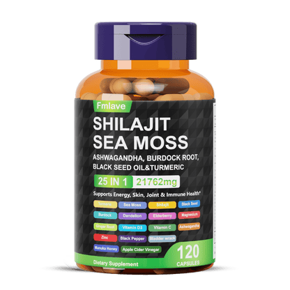 SHILAJIT SEA MOSS 120 Capsules