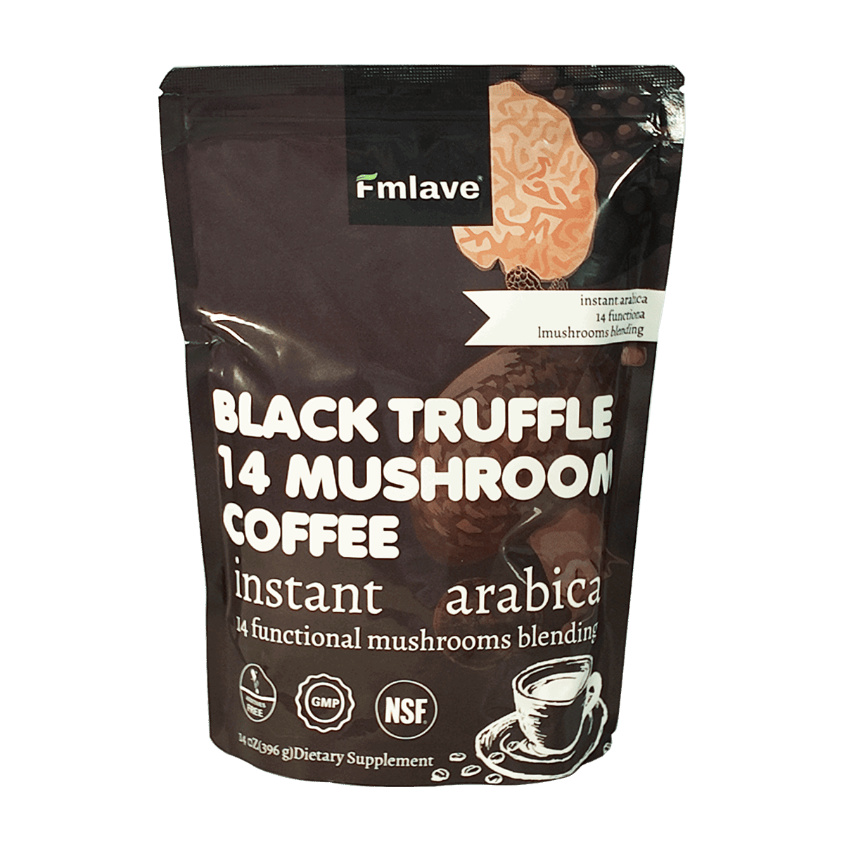 BLACK TRUFFLE 14 MUSHROOM COFFEE 396g