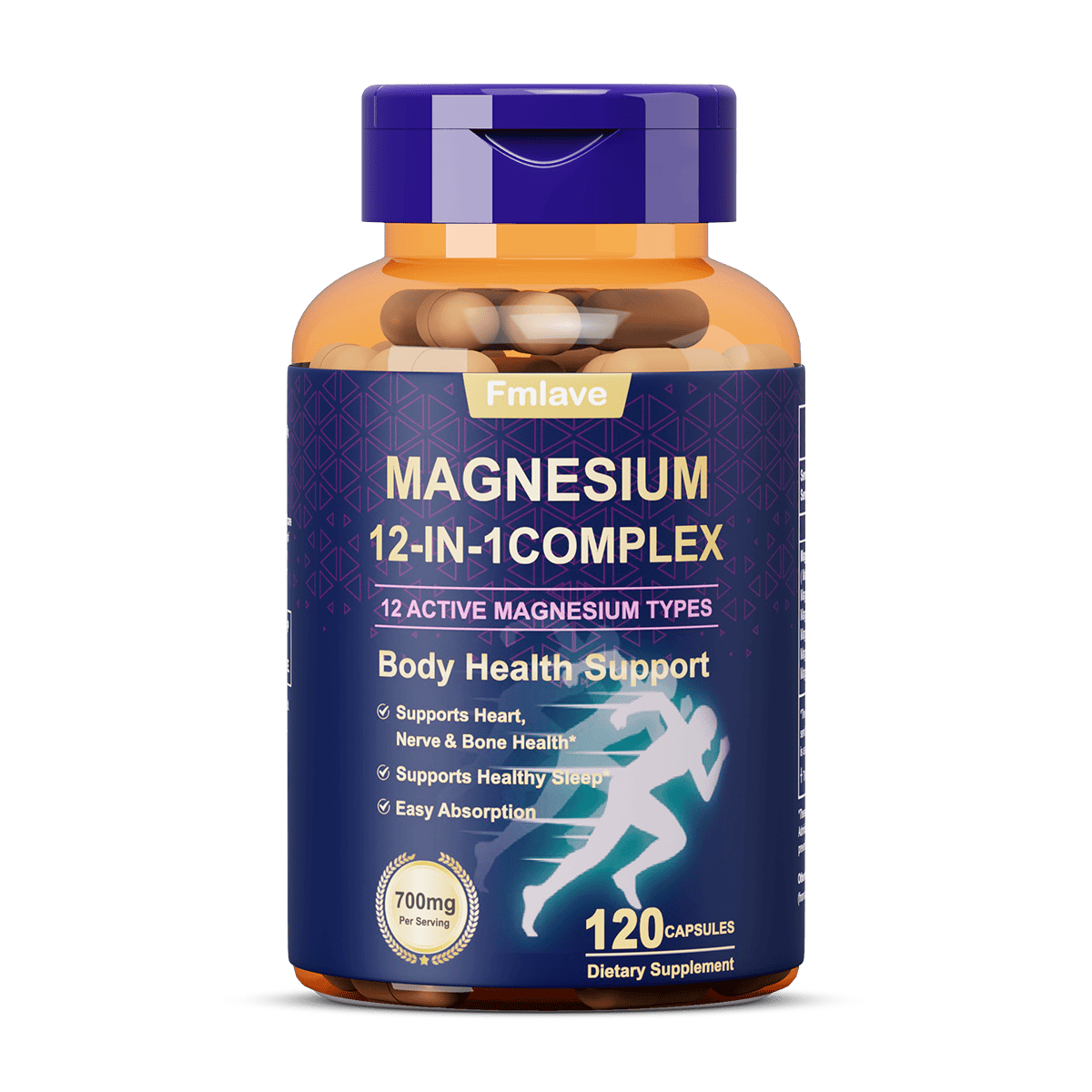 MAGNESIUM 12-IN-1 COMPLEX 120 Capsules