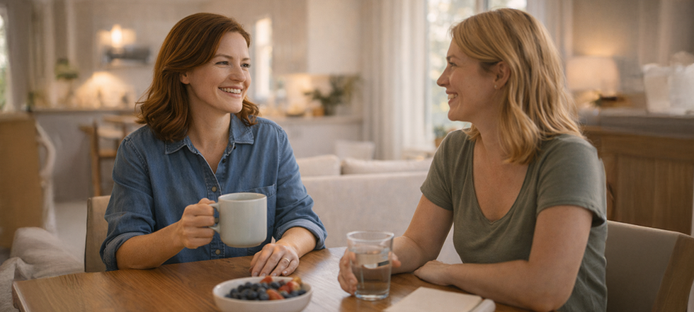 When tiny things don’t blow up your mood anymore