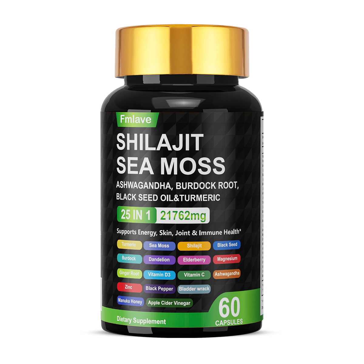 SHILAJIT SEA MOSS 60 Capsules