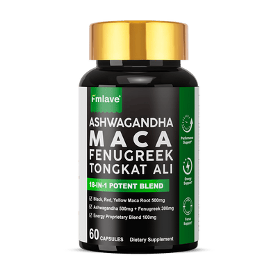 MACA ASHWAGANDHA FENUGREEK TONGKAT ALI