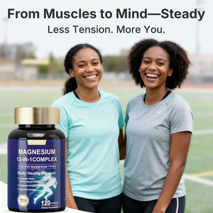 Fmlave Magnesium 12-in-1 Complex 700mg - 12 Forms Magnesium Blend