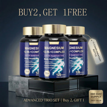 3 Bottles (120 Capsules Each) — Buy 2 Get 1 Free