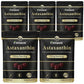 Fmlave Astaxanthin Supplement Facts showing 12 mg astaxanthin per serving from Haematococcus pluvialis microalgae and 4 softgels per serving.