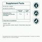 Fmlave Astaxanthin Supplement Facts showing 12 mg astaxanthin per serving from Haematococcus pluvialis microalgae and 4 softgels per serving.