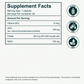 Fmlave Brain Health Supplement Facts summary showing NAD+, Alpha-GPC, vitamin B12 and folate in a one-capsule daily formula