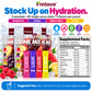 Fmlave Electrolyte Drink Mix Variety Pack B three-pouch bundle facts and suggested use