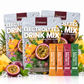 Three pouches of Fmlave Electrolyte Drink Mix Variety Pack C, 60 sticks total