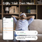 Fmlave eye massager with Bluetooth music for hands-free relaxation at hom