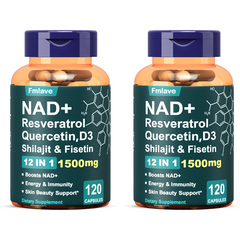 Fmlave NAD+ 120 Capsules — 2 Bottle Pack