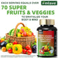 FRUITS VEGGIES GREENS SUPERFOOD SUPPLEMENT PROBIOTICS
